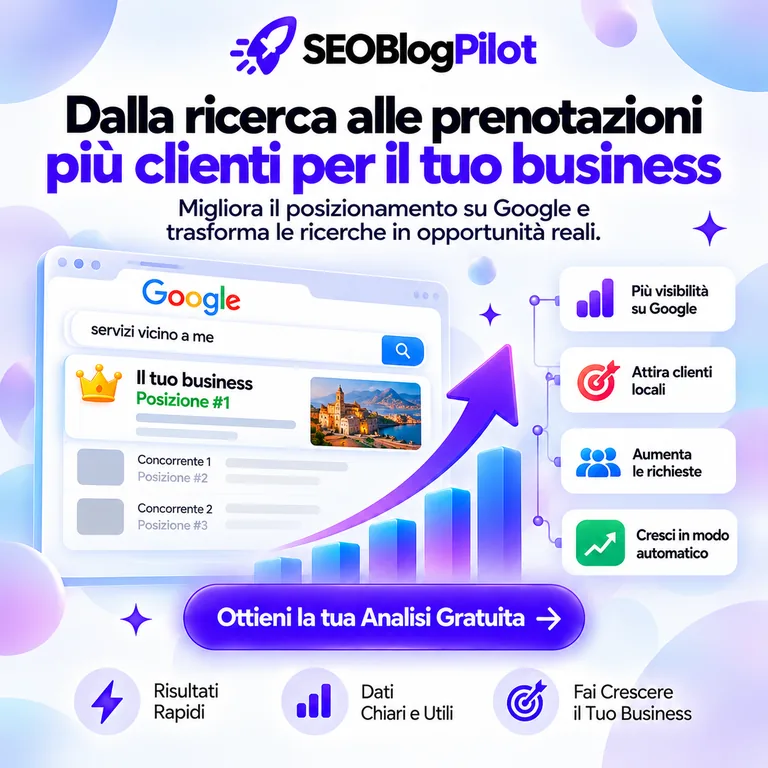 SEO locale per portare un sito WordPress nelle ricerche Google dei clienti